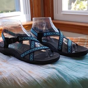 Skechers Reggae Kooky teal/navy size 11